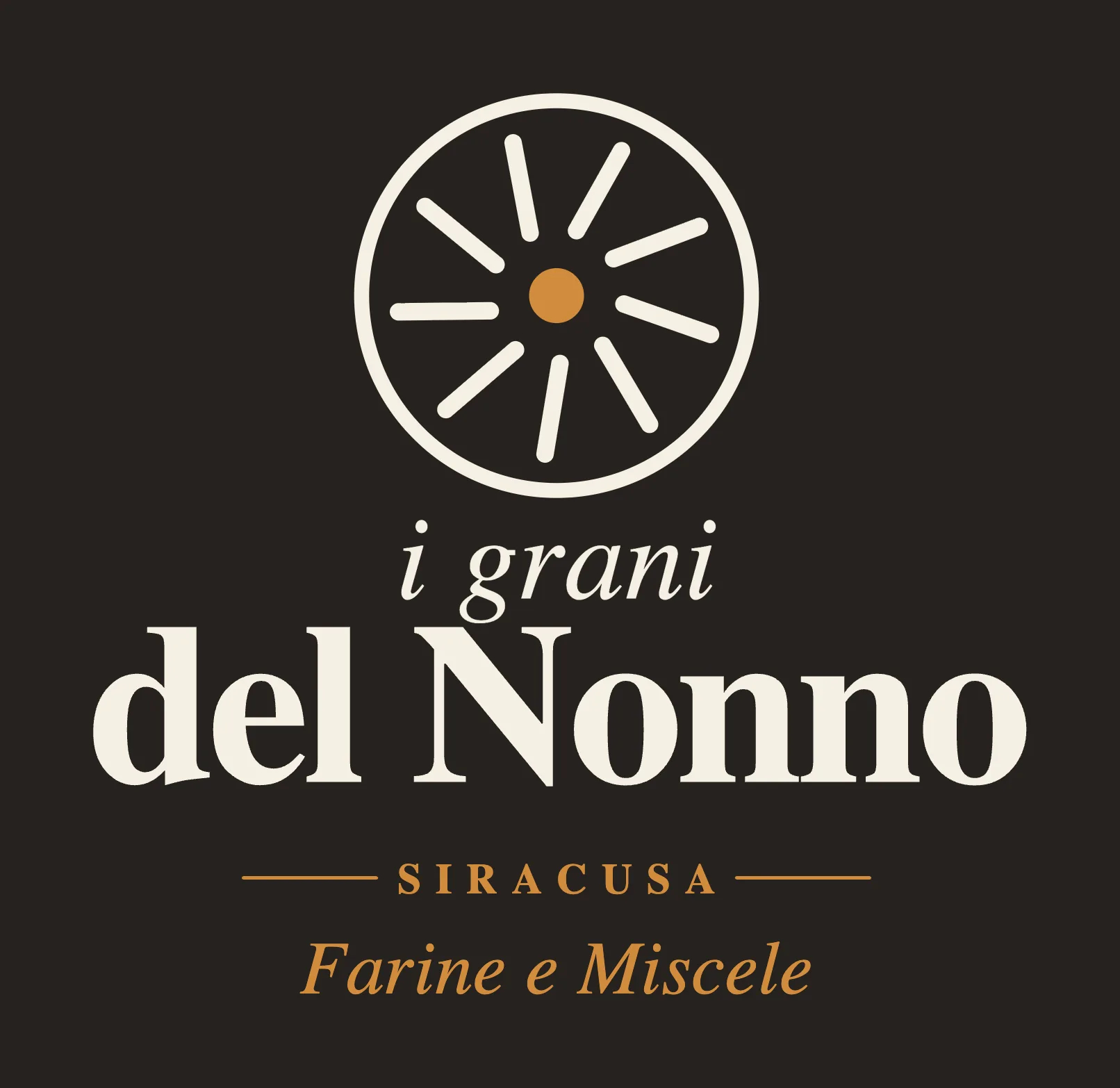 Logo in negativo
